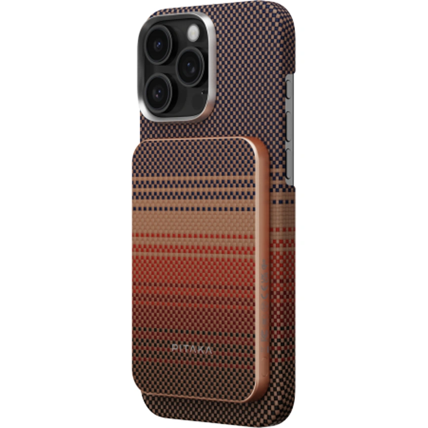 Внешний аккумулятор Pitaka Power Bank Qi2 Sunset фото 9