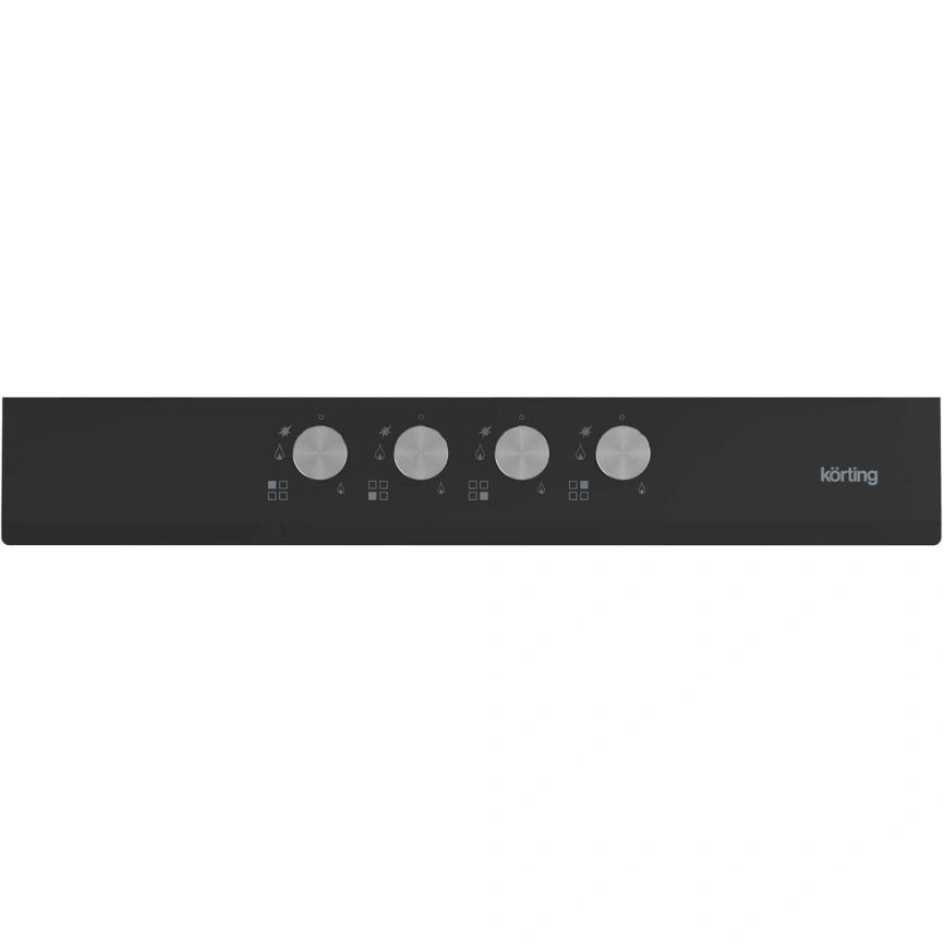 Газовая варочная панель Korting HGG 6805 CN Black фото 3