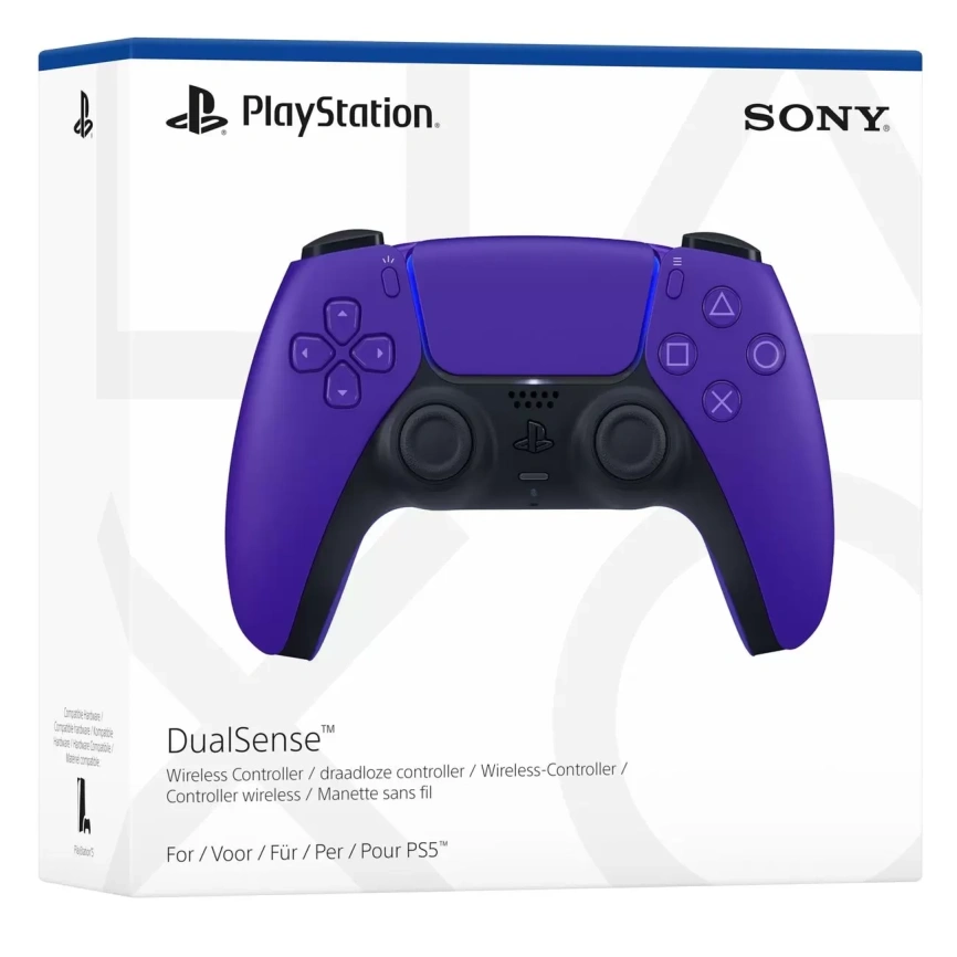 Джойстик беспроводной Sony DualSense для PS5 (CFI-ZCT1W) Purple фото 5