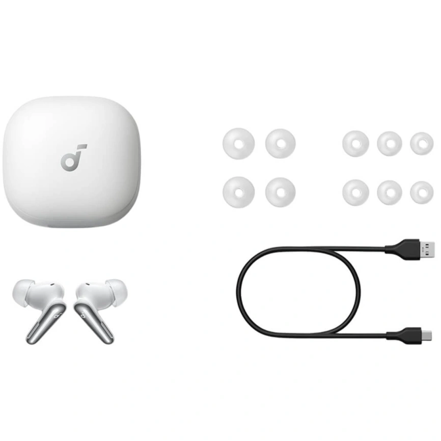 Наушники Anker Soundcore Liberty 4 Pro White Matte (A3954G21) фото 10
