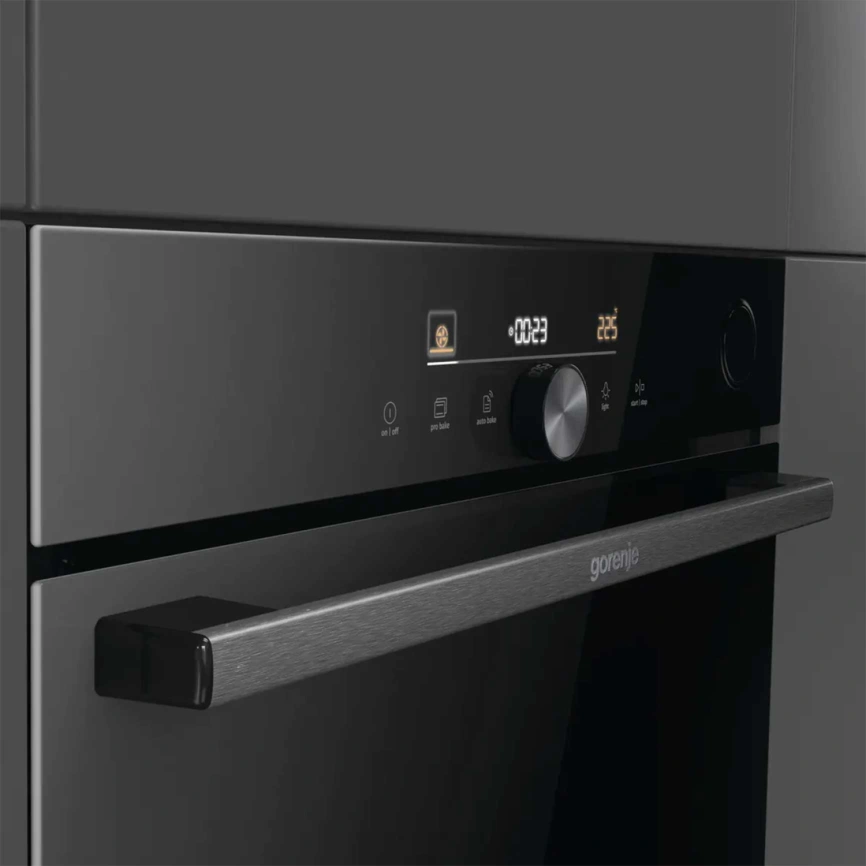 Электрический духовой шкаф Gorenje BSA6747DGWI Black/Stainless Steel фото 3