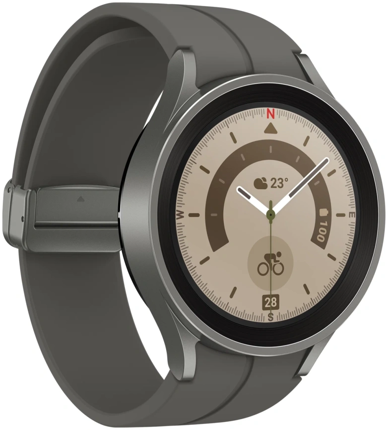 Смарт-часы Samsung Galaxy Watch5 Pro 45 mm SM-R920 Gray Titanium фото 3