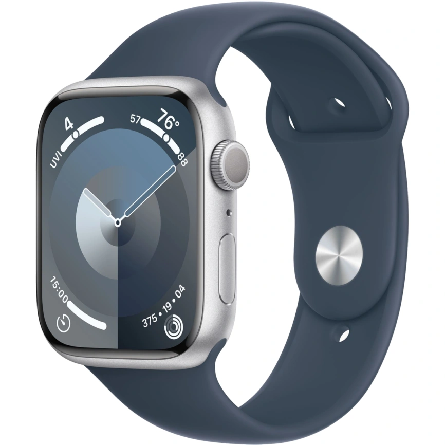 Смарт-часы Apple Watch Series 9 45mm Silver Aluminium S/M фото 1