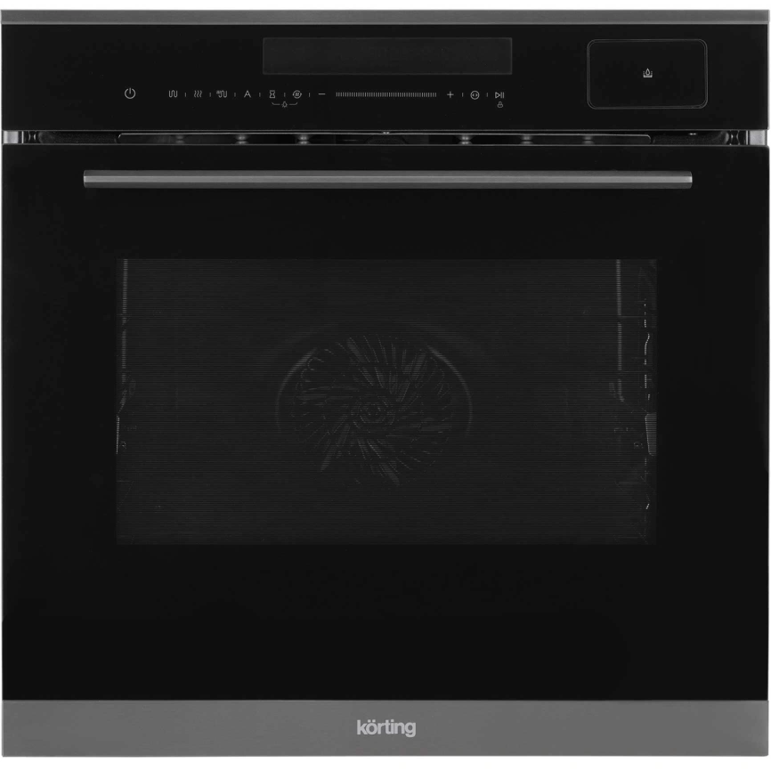 Электрический духовой шкаф Korting OKB 1350 S GNBX Steam Black/Stainless Steel фото 1