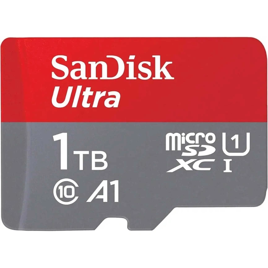 Карта памяти Sandisk Ultra 1Tb MicroSDXC Class 10/UHS-1 A1 SDSQUAC-1T00-GN6MN фото 1