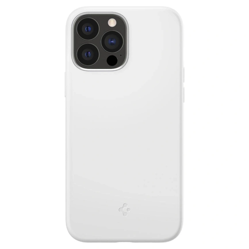 Чехол Spigen Silicone Fit для iPhone 13 Pro (ACS03284) White фото 8