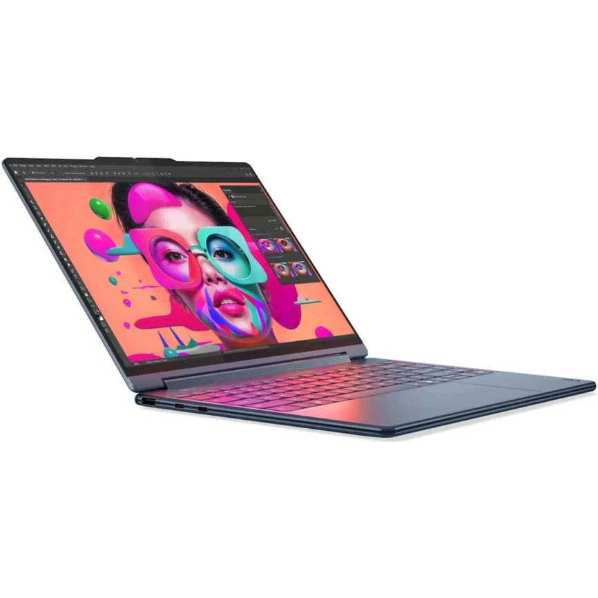 Ноутбук Lenovo Yoga 9 2-in-1 14ILL10 14 OLED/ i7-258V Ultra/32GB/1TB SSD (83LC0055RK) Cosmic Blue фото 3