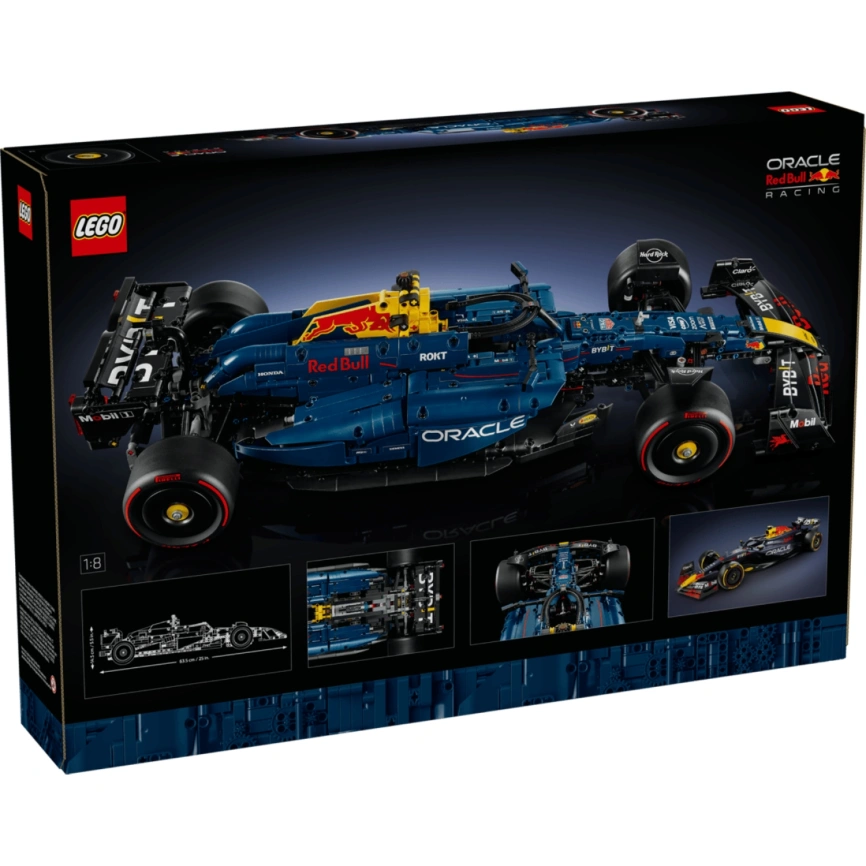 Конструктор LEGO Technic Oracle Red Bull Racing RB20 F1 Car 42206 фото 7