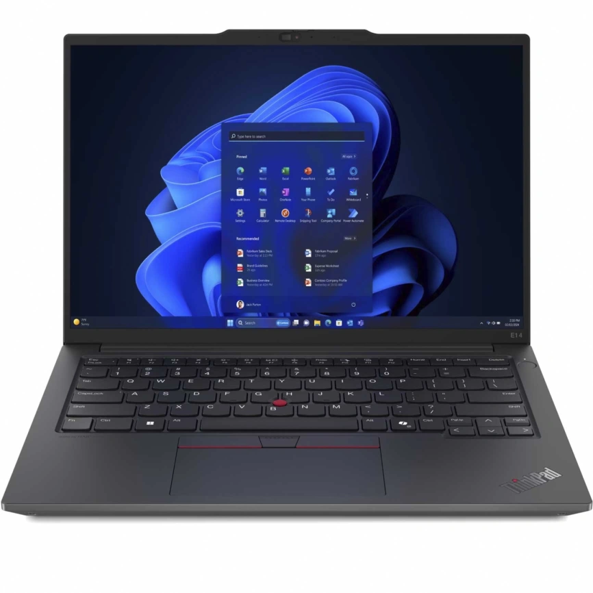 Ноутбук Lenovo ThinkPad E14 G6 14 IPS/ i7-155H Ultra/16GB/512GB SSD (21M7002BUE) Black фото 3