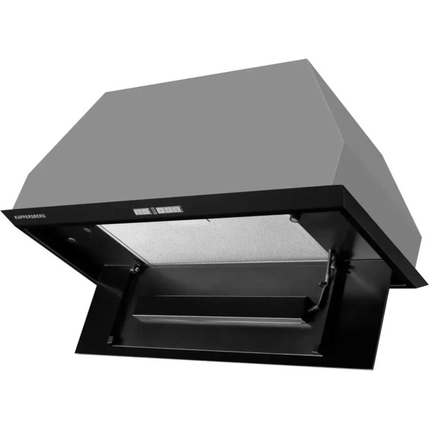 Встраиваемая вытяжка Kuppersberg INTRO 70 Black фото 3