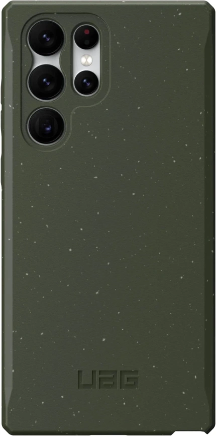 Чехол UAG Outback Bio Galaxy S22 Ultra (213445117272) Olive фото 4