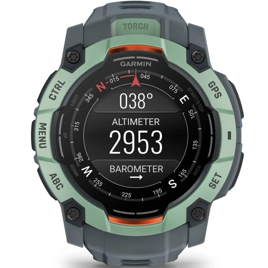 Смарт-часы Garmin Instinct 3 50mm Amoled Neo Tropic with Twilight Band (010-03020-01) фото 7