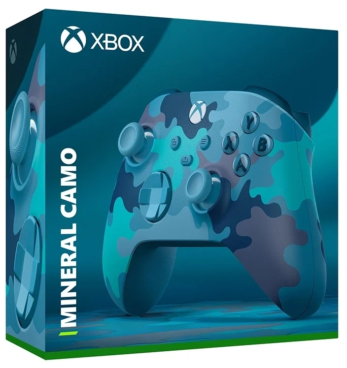 Джойстик беспроводной Microsoft Xbox Series Mineral Camo фото 5