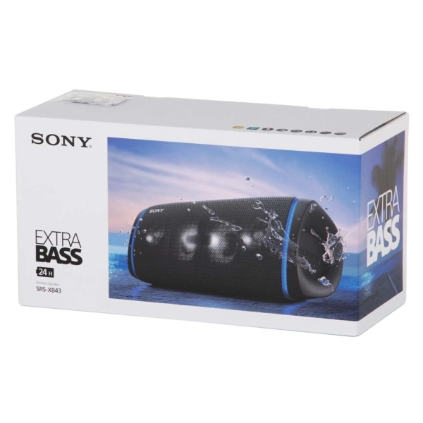 Беспроводная акустика Sony SRS-XB43 Black фото 7