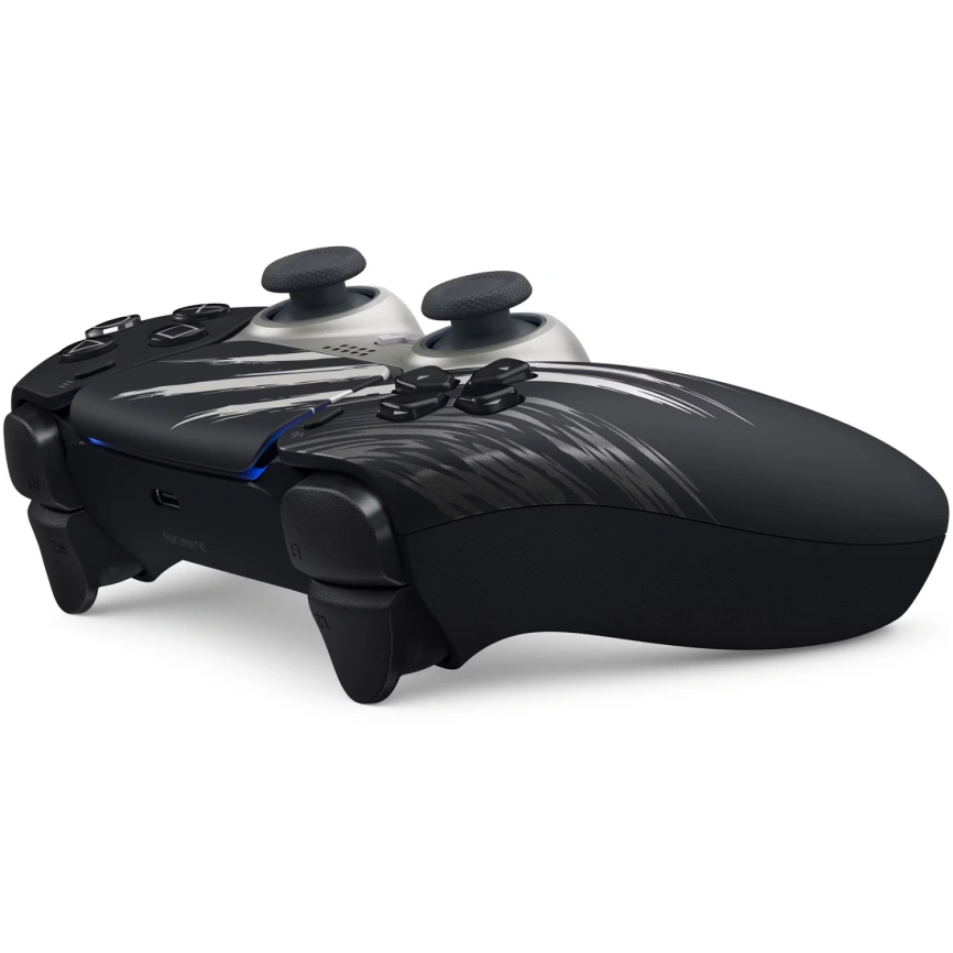 Джойстик беспроводной Sony DualSense для PS5 Marvel's Wolverine Black Limited Edition фото 2