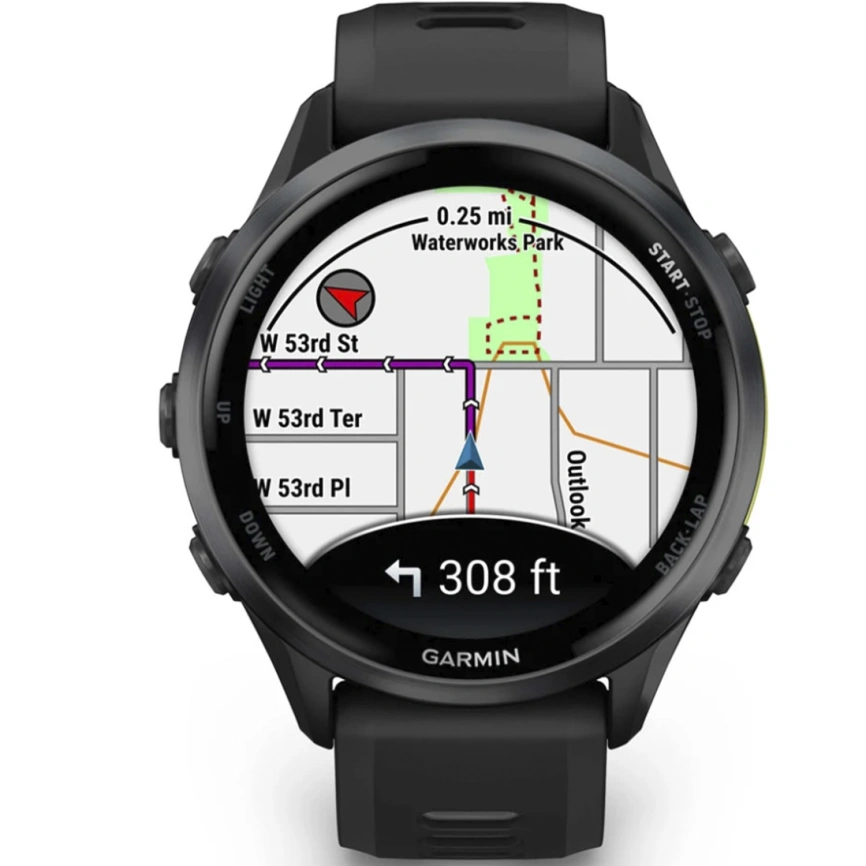Умные часы Garmin Forerunner 970 (010-02969-10) Carbon Gray фото 8