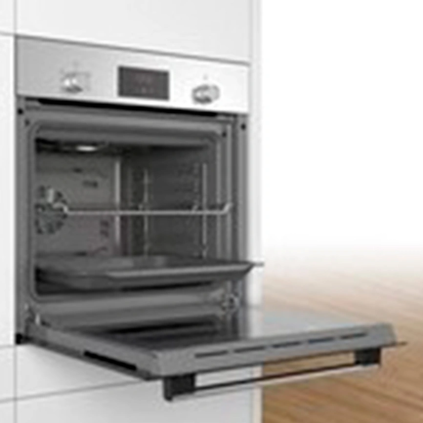 Электрический духовой шкаф Bosch Serie 2 HBF133BR0 Silver фото 4