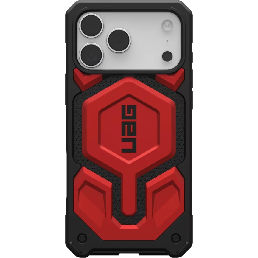 Чехол UAG MagSafe Monarch Pro для iPhone 17 Pro Max Crimson (114514119494) фото 1