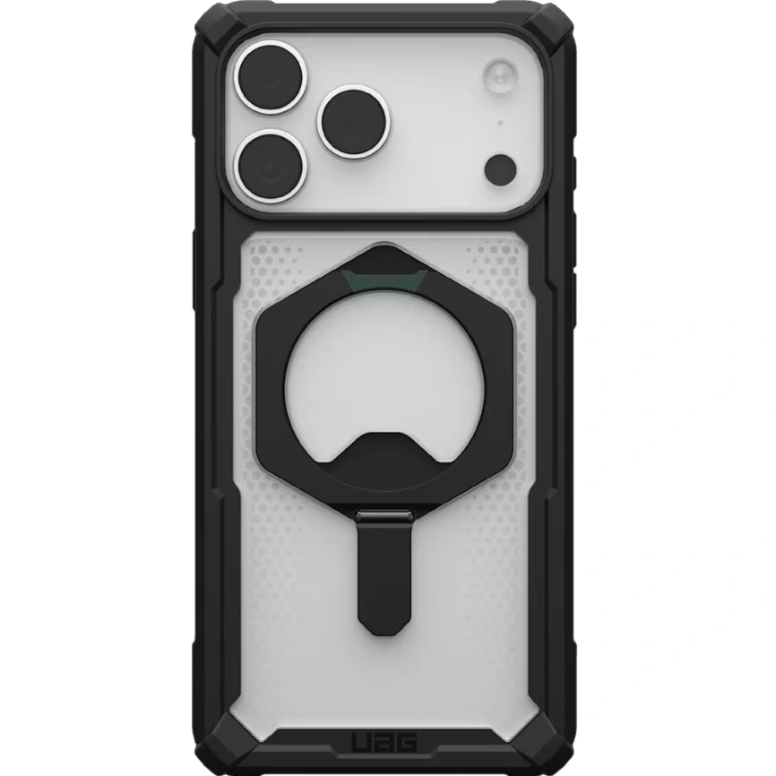 Чехол UAG MagSafe Plasma XTE 360 для iPhone 18 Pro Max Black/Clear (11457211404G) фото 1