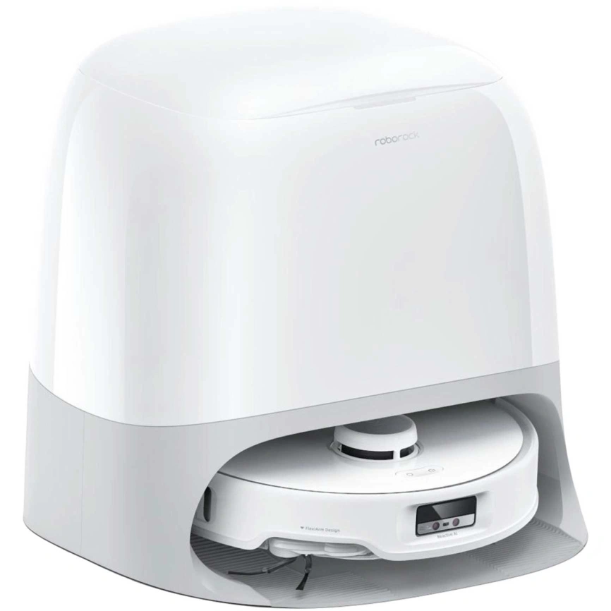 Робот-пылесос Roborock Qrevo CurvC White EAC фото 3