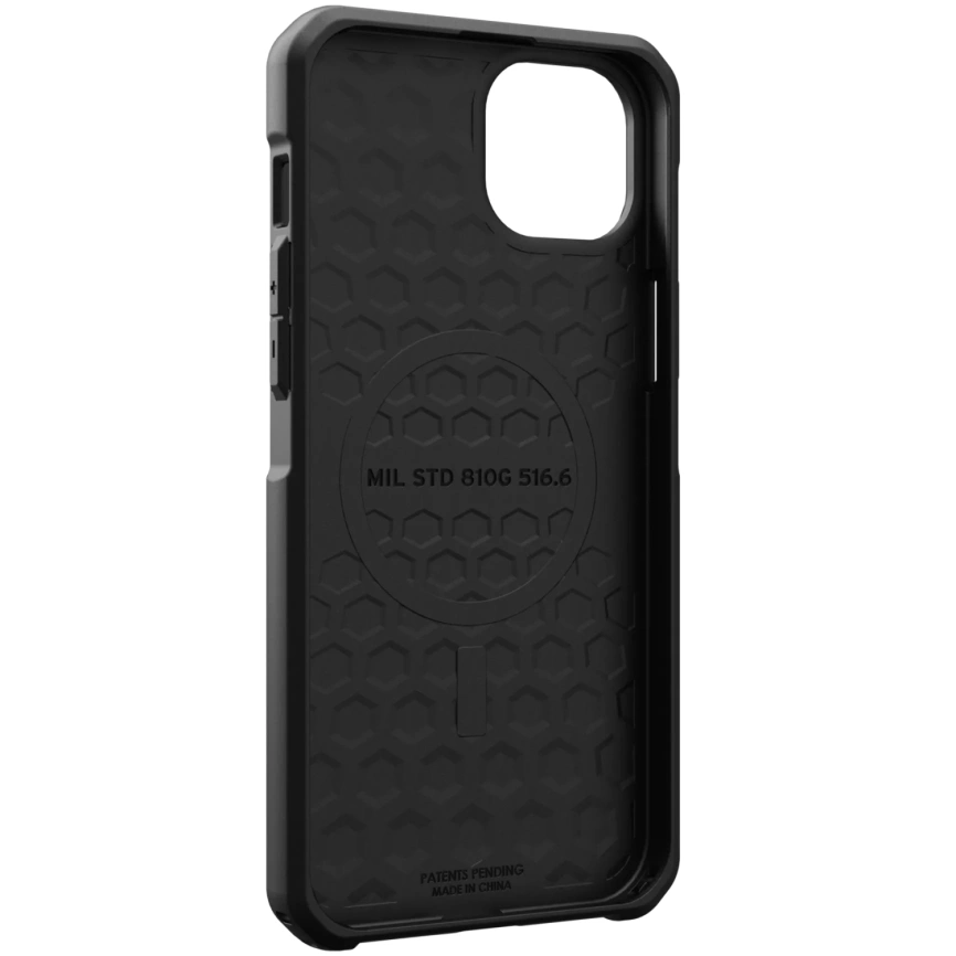 Чехол UAG с поддержкой MagSafe Metropolis LT для iPhone 15 Plus Kevlar Black (114308113940) фото 4