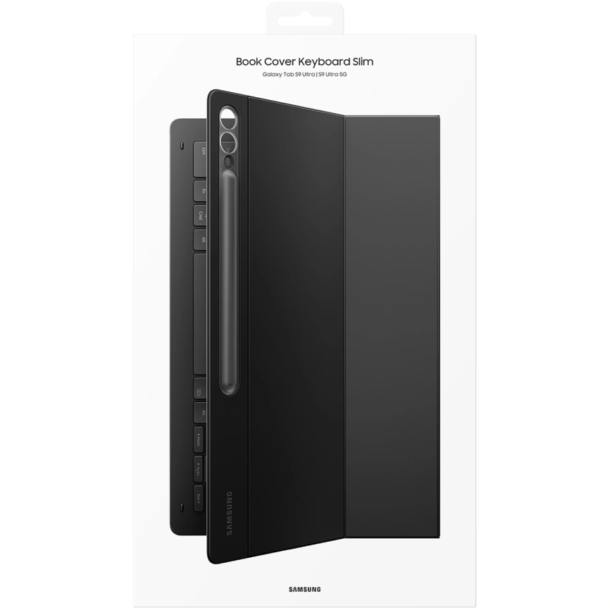 Чехол-клавиатура Samsung Book Cover Keyboard Slim для Galaxy Tab S9 Ultra Black (EF-DX910) фото 6