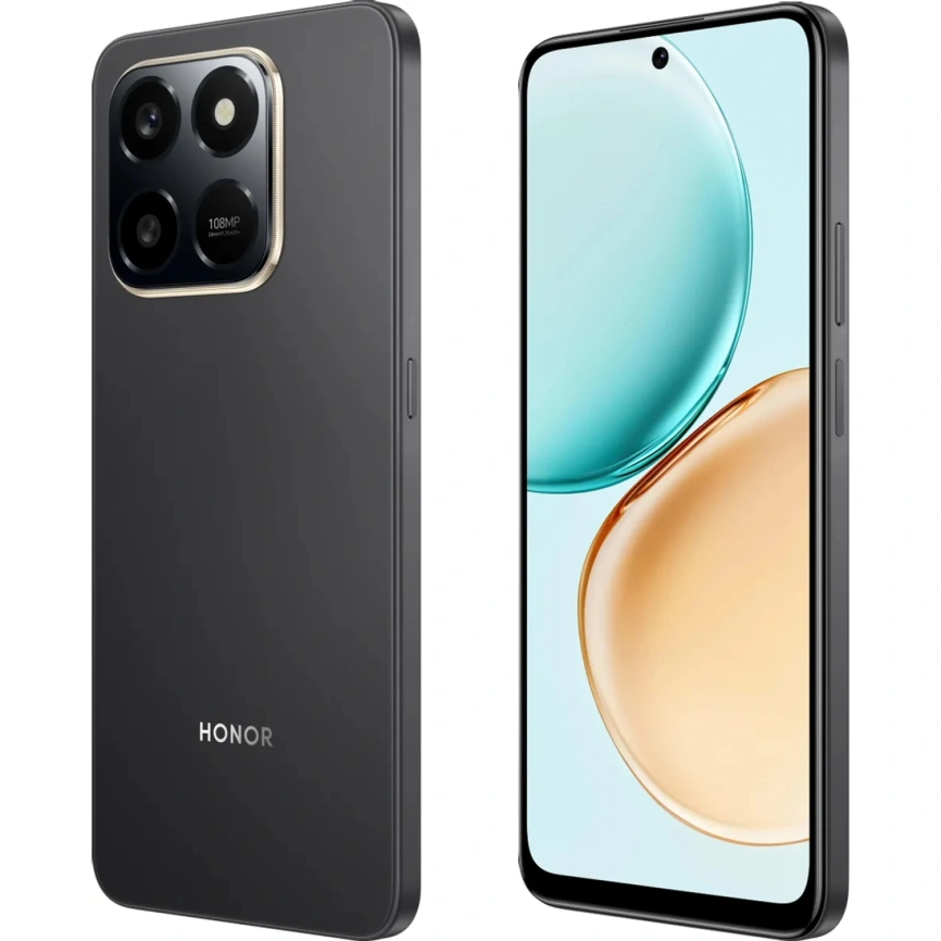 Смартфон Honor X7d 6/128Gb Velvet Black фото 4