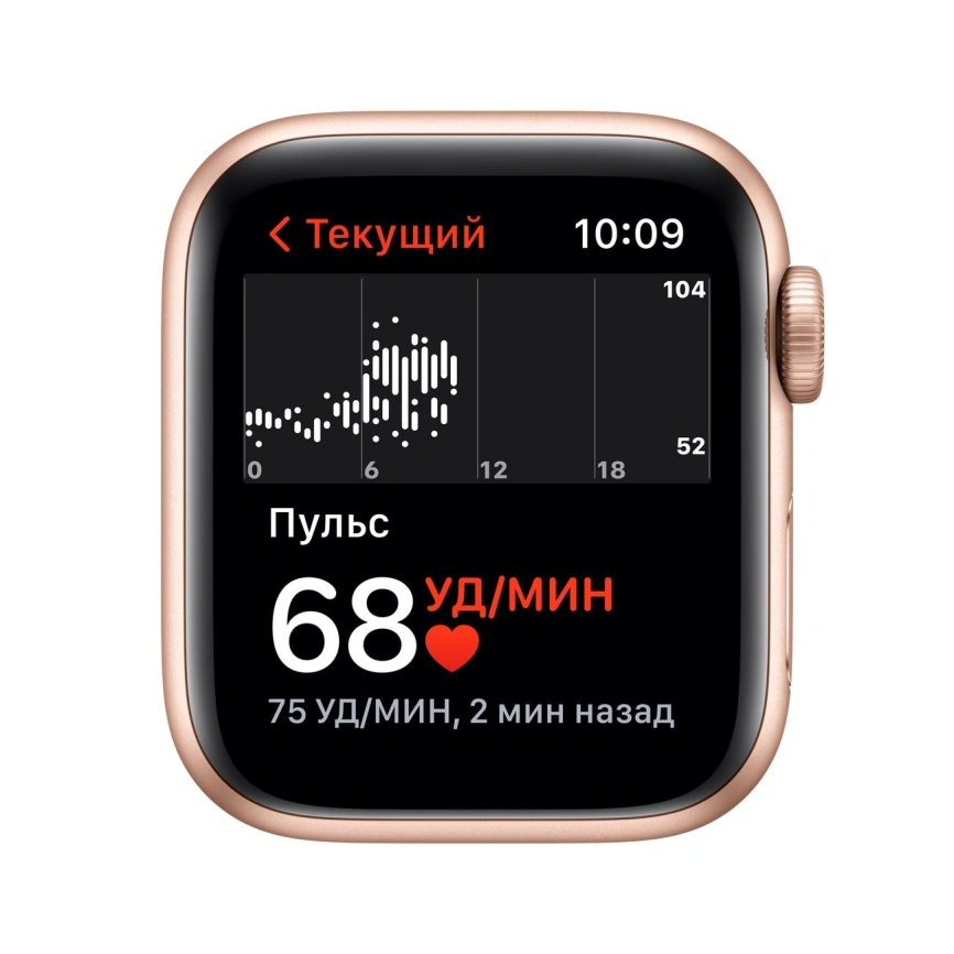 Смарт-часы Apple Watch Series SE GPS 40mm Gold/Starlight Sport Band (MKQ03) фото 5