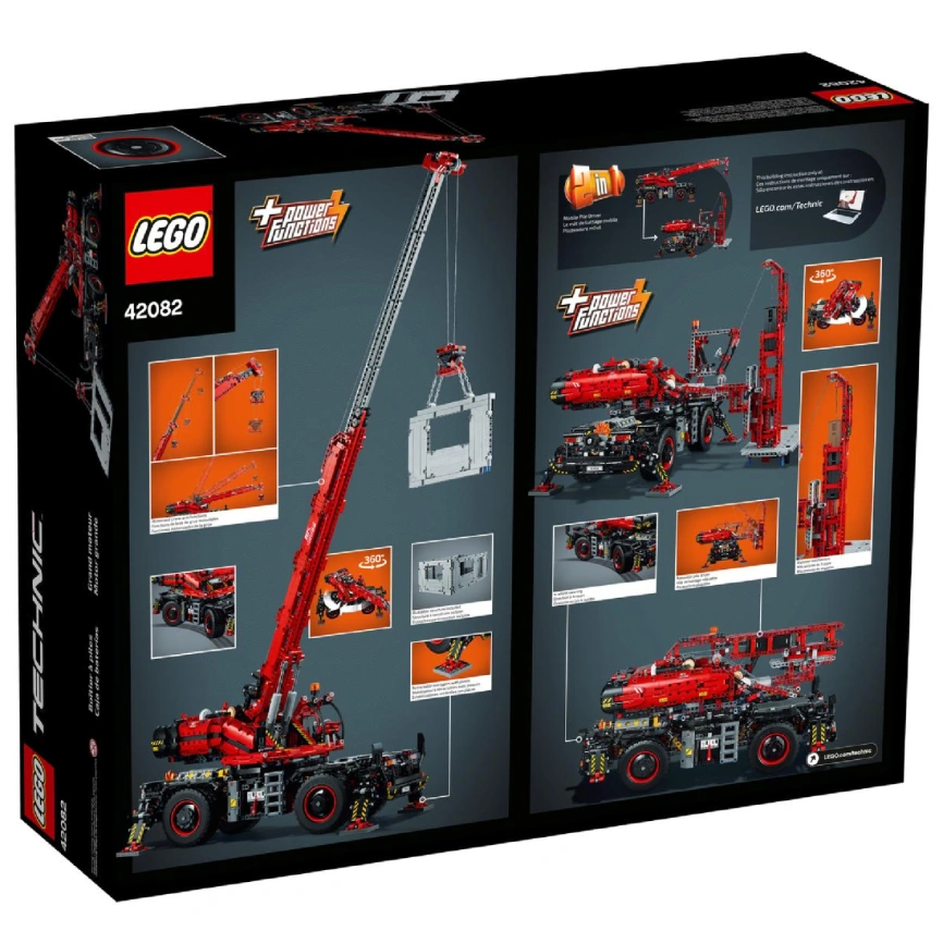 Конструктор LEGO Technic Rough Terrain Crane 42082 фото 11
