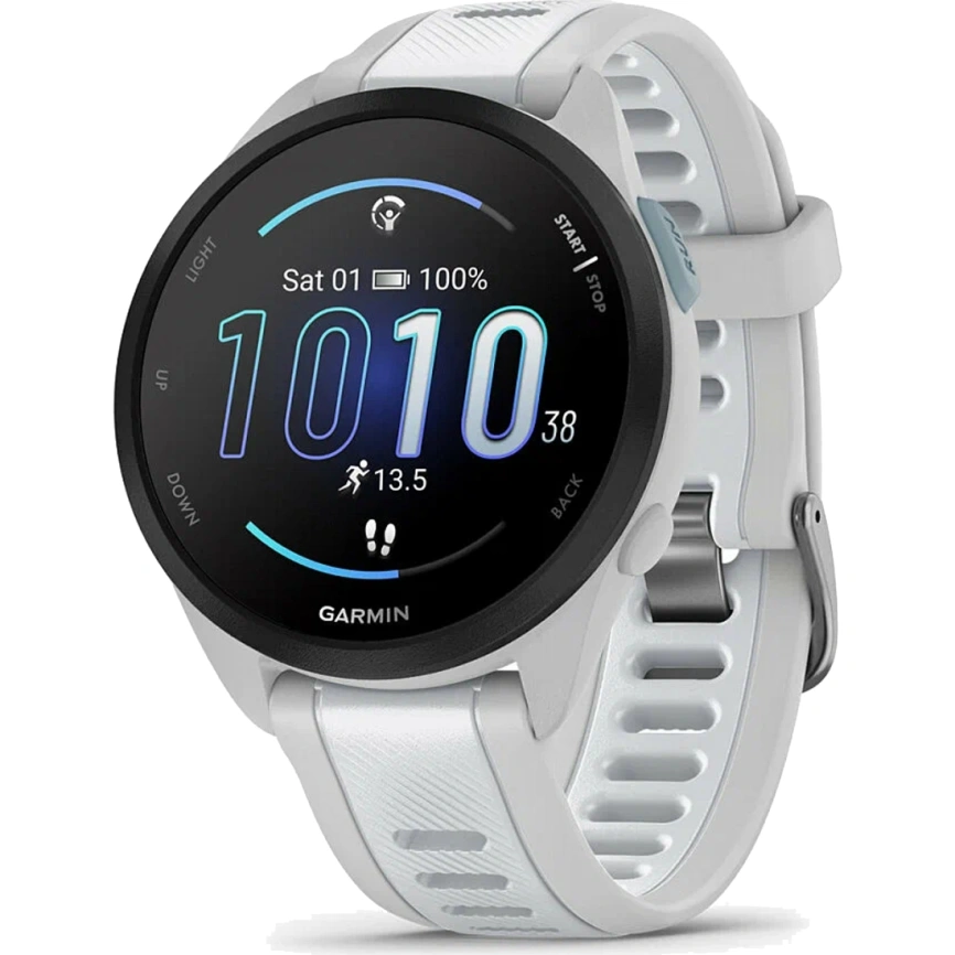 Смарт-часы Garmin Forerunner 165 (010-02863-21) Mist Gray/Whitestone фото 1