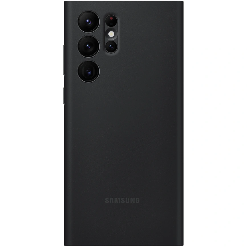 Чехол Samsung Smart Clear View Cover для Galaxy S22 Ultra (EF-ZS908CBEGRU) Black фото 3