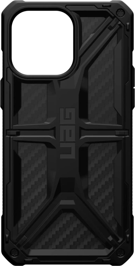 Чехол UAG Monarch для iPhone 14 Pro Carbon Fiber фото 1