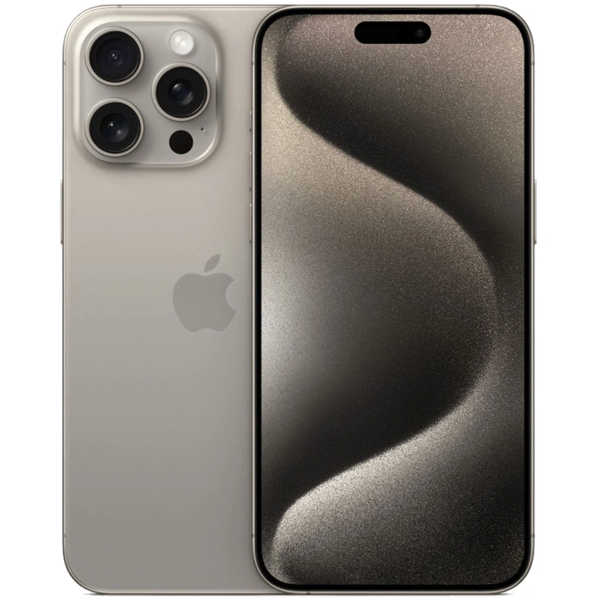 Смартфон Apple iPhone 15 Pro Dual Sim 1Tb Natural Titanium фото 1