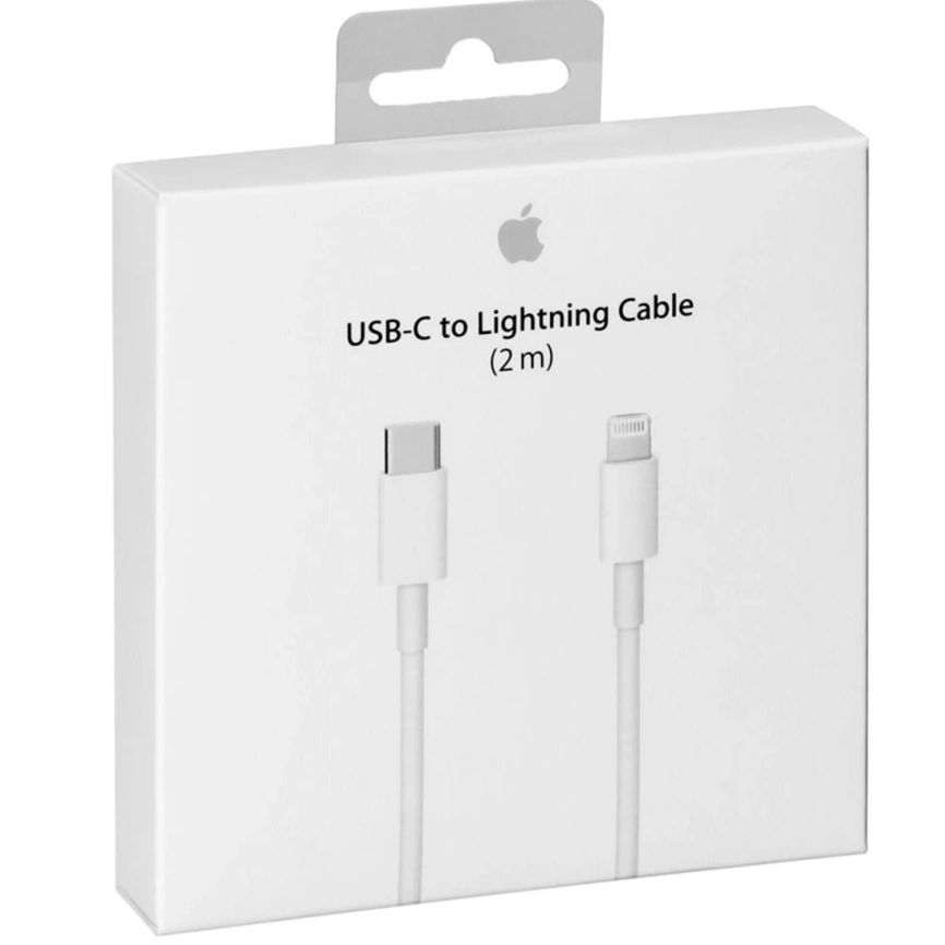 Кабель Apple Lightning to USB-C 2m MKQ42ZM/A White фото 3