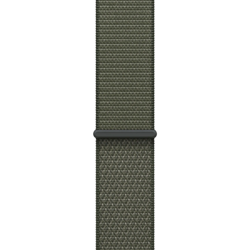 Смарт-часы Apple Watch SE (2025) 40mm Midnight Aluminum Case with Forest Sport Loop фото 2