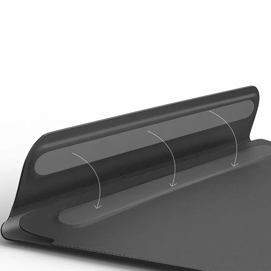 Чехол-конверт WIWU Skin Pro II для Macbook 14 Gray фото 2