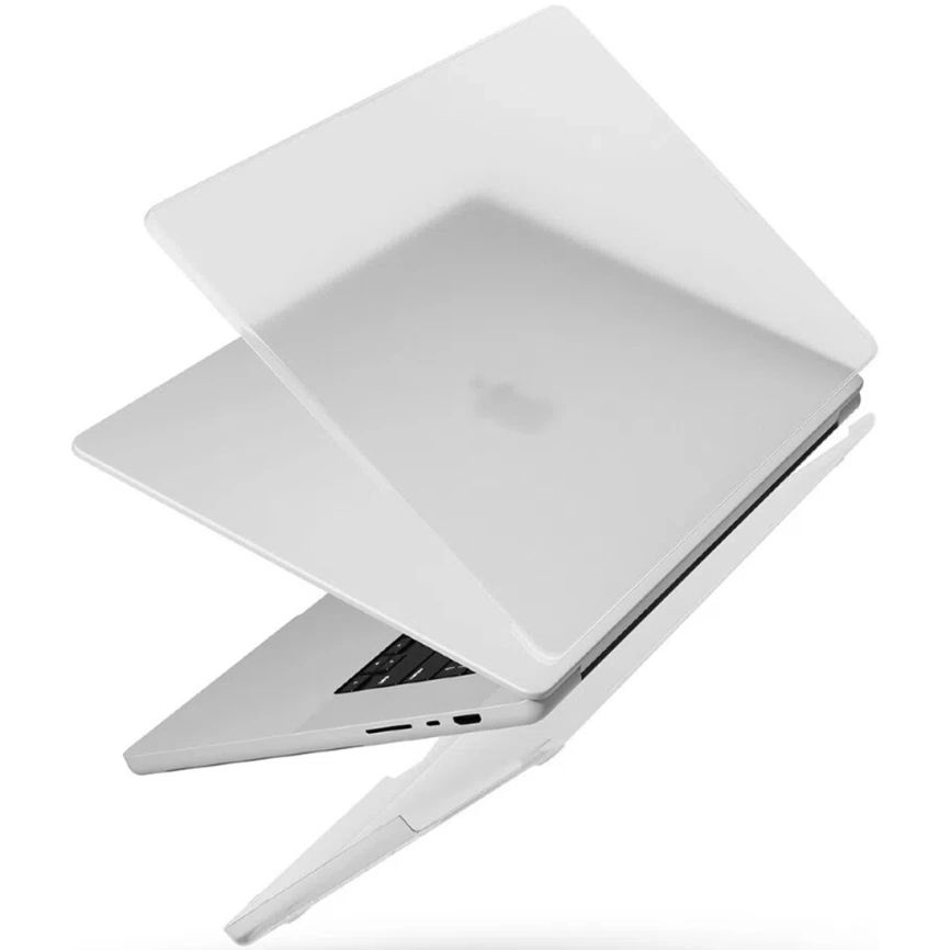 Чехол Uniq CLARO для MacBook Pro 14 (2021) Matte Clear фото 1