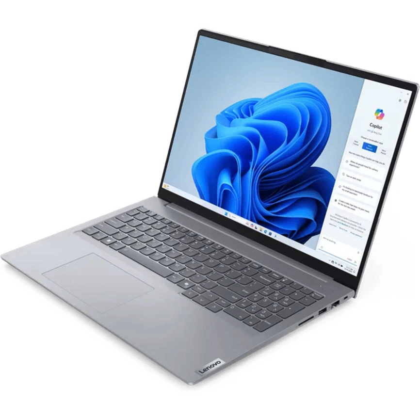 Ноутбук Lenovo ThinkBook 16 G7 IML 16 IPS/ i7-155H Ultra/16Gb/512Gb SSD (21MS003GGQ_Win11P) Arctic Grey фото 4