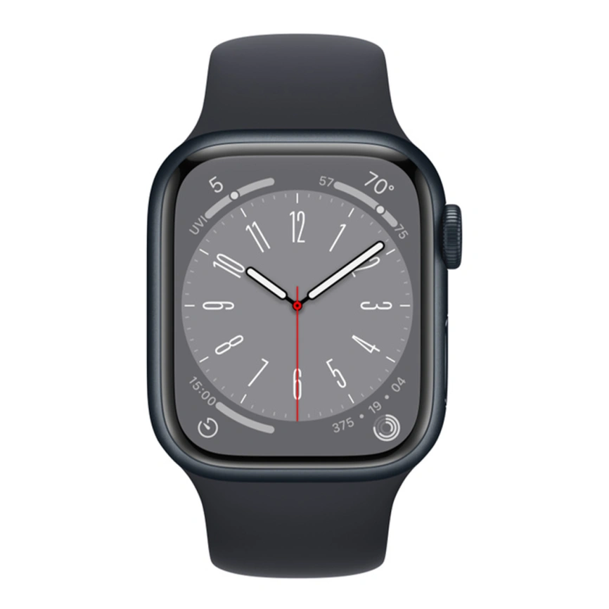 Смарт-часы Apple Watch Series 8 GPS 41mm Midnight/Black Sport Band фото 2