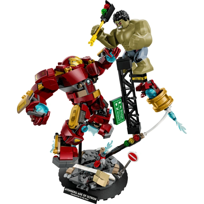 Конструктор LEGO Super Heroes  Marvel Epic Battle: Hulkbuster vs. The Hulk 76343 фото 3