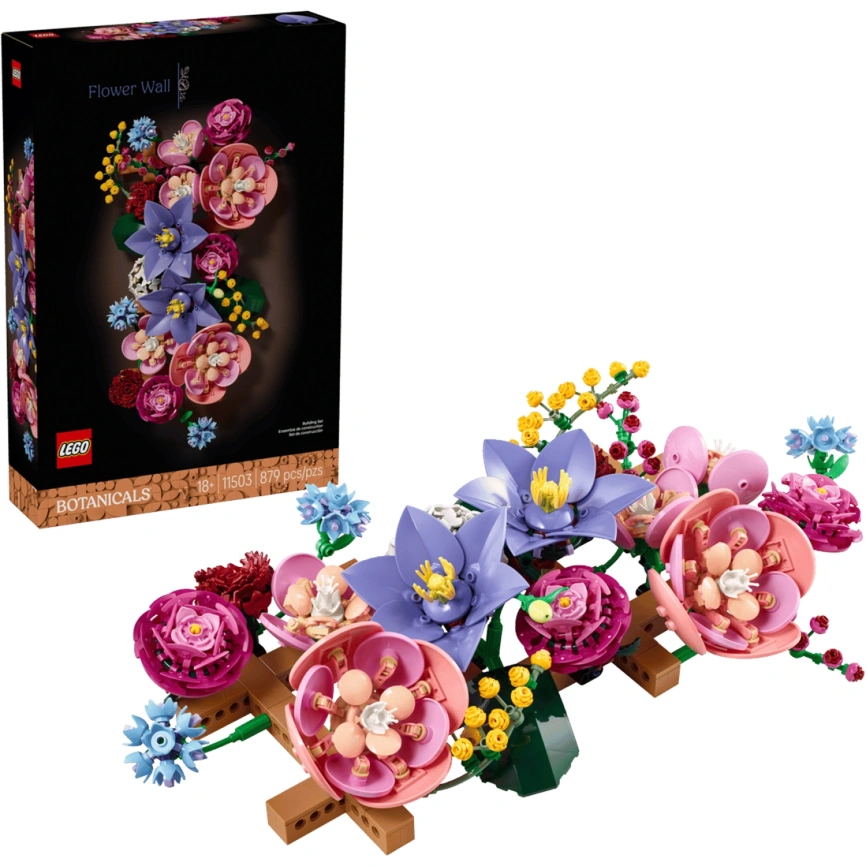 Конструктор LEGO Botanicals Flower Wall 11503 фото 1