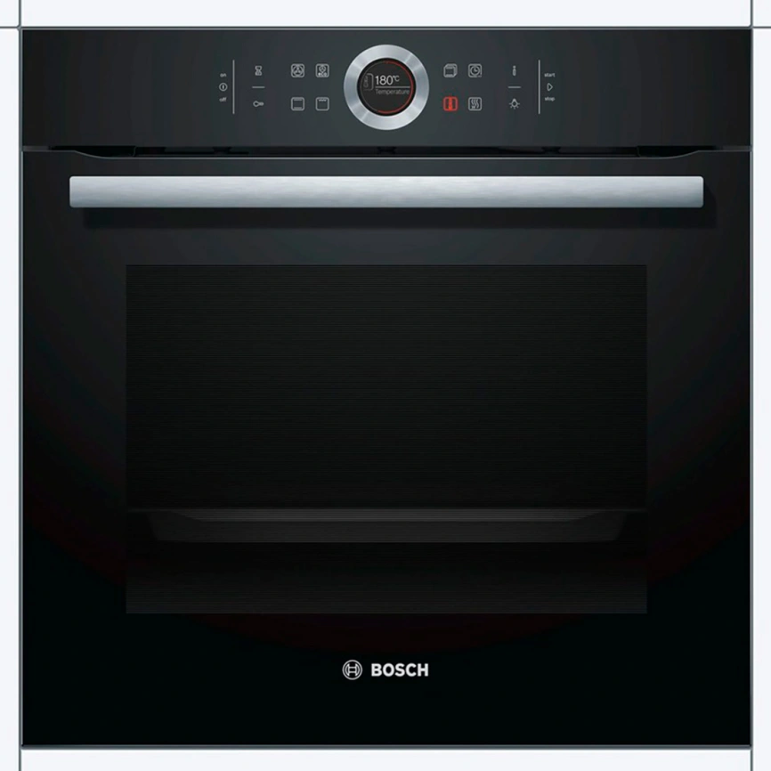 Электрический духовой шкаф Bosch Serie 8 HBG655NB1 Black фото 4