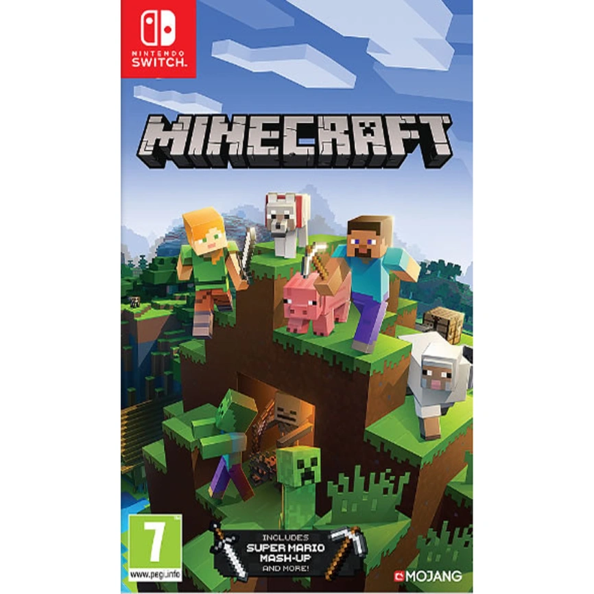 Игра Nintendo Minecraft (Русская версия) (Nintendo Switch) фото 1