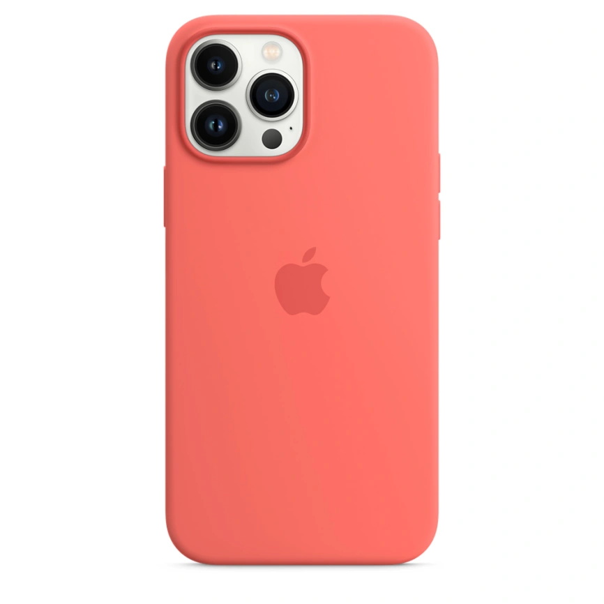 Силиконовый чехол Apple MagSafe для iPhone 13 Pro Max Pink Pomelo фото 3