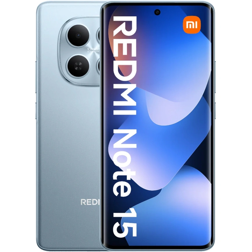 Смартфон Xiaomi Redmi Note 15 4G 12/256Gb Glacier Blue EAC фото 1