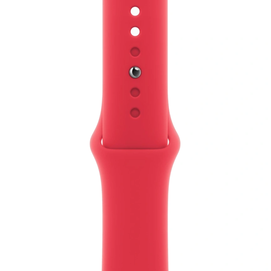 Смарт-часы Apple Watch Series 9 45mm (PRODUCT) RED Aluminum Case with Red Sport Band M/L (MRXK3) фото 2