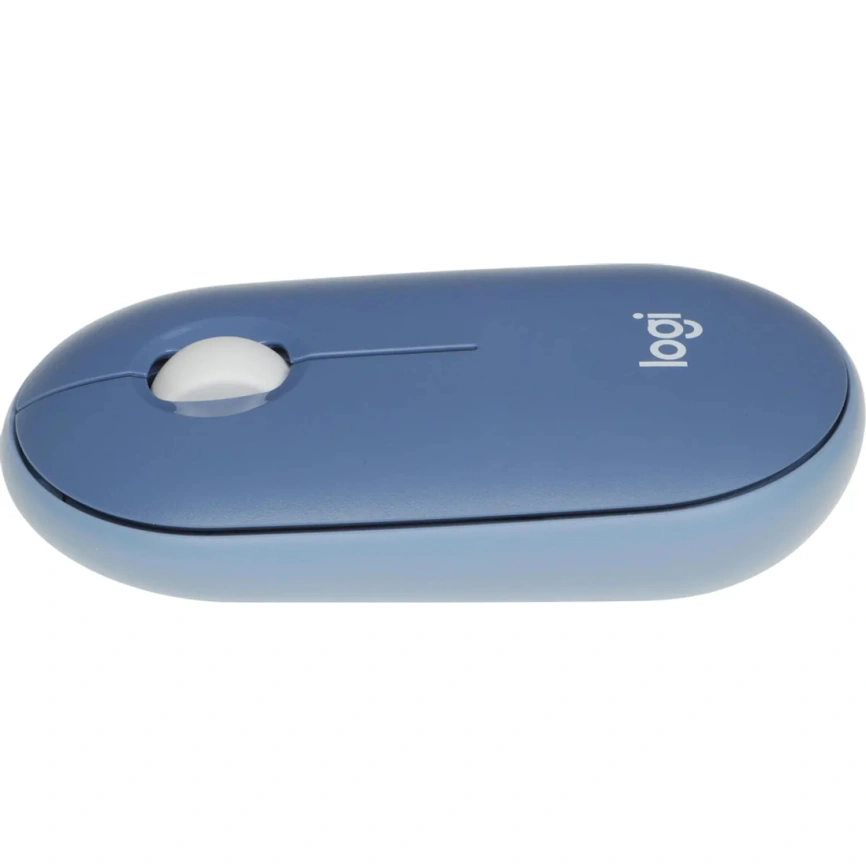 Беспроводная мышь Logitech Pebble M350 Blueberry (910-006655) фото 3
