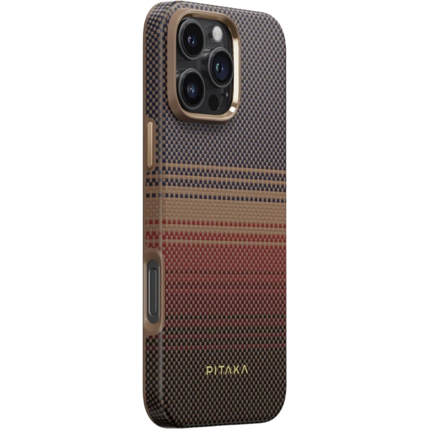 Чехол Pitaka Military Grade Protective Case для iPhone 16 Pro Sunset фото 5