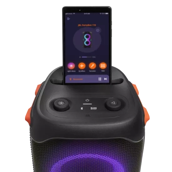 Портативная акустика JBL Partybox 110 Black фото 11