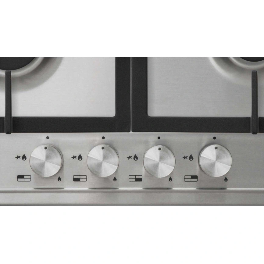 Газовая варочная панель Korting HG 665 CX Stainless Steel фото 3